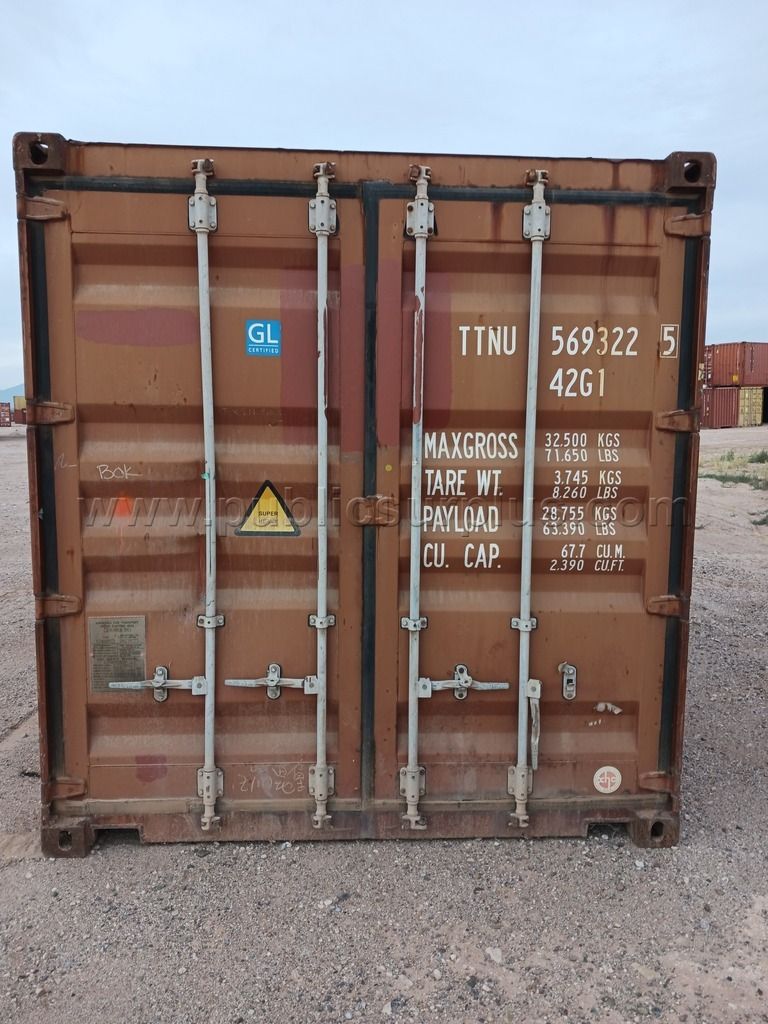 (1) 40' Storage Container - Used #TTNU 569322 - photo 1
