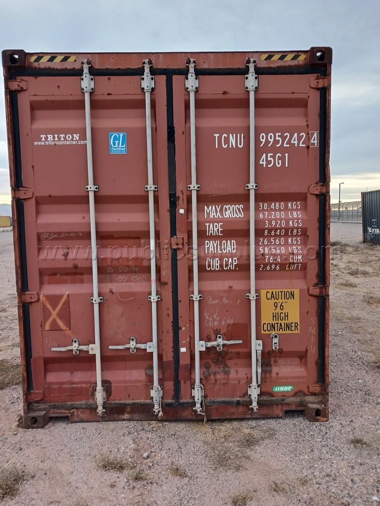 (1) 40' Storage Container - Used #TCNU 995242 - photo 1