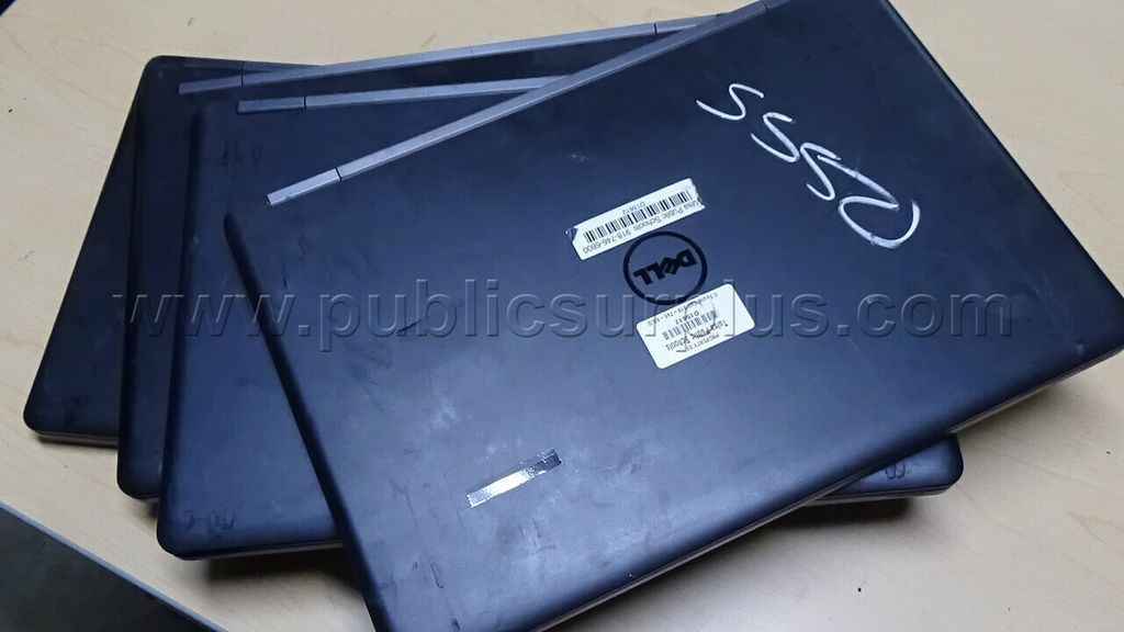 Lot of (4) Used Dell Latitude E5550 Laptops — photo 1