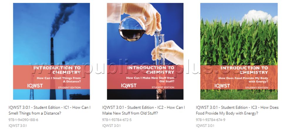 BRAND NEW IQWST Intro to Chemistry 2 - 261 copies — photo 1