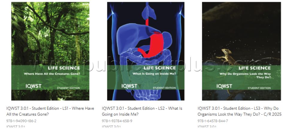 BRAND NEW IQWST Life Science 2 - 873 copies — photo 1