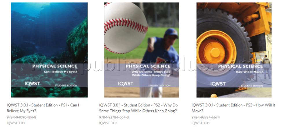 BRAND NEW IQWST Physical Science 1 - 618 copies — photo 1