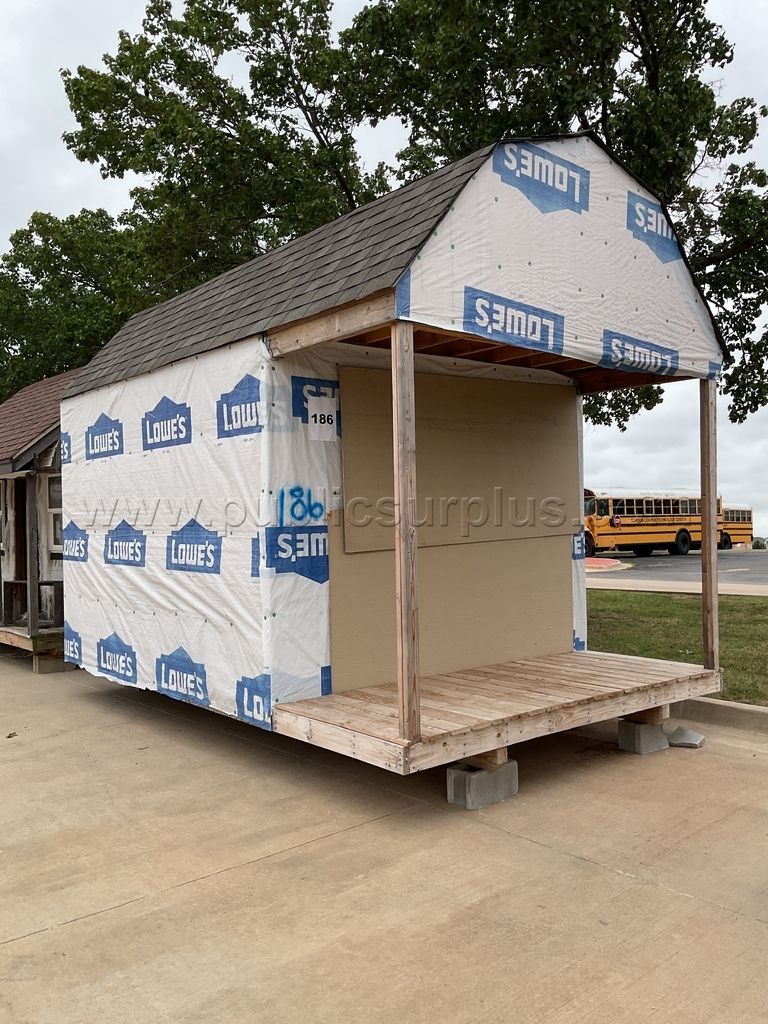 HOUSE #186 10X16 GAMBREL W/4FT PORCH - photo 1