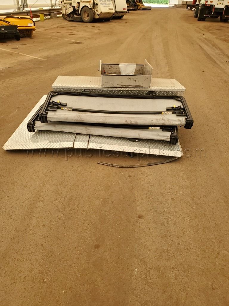 Lot of Three Pickup Tonneau Covers & One Toolbox — photo 1