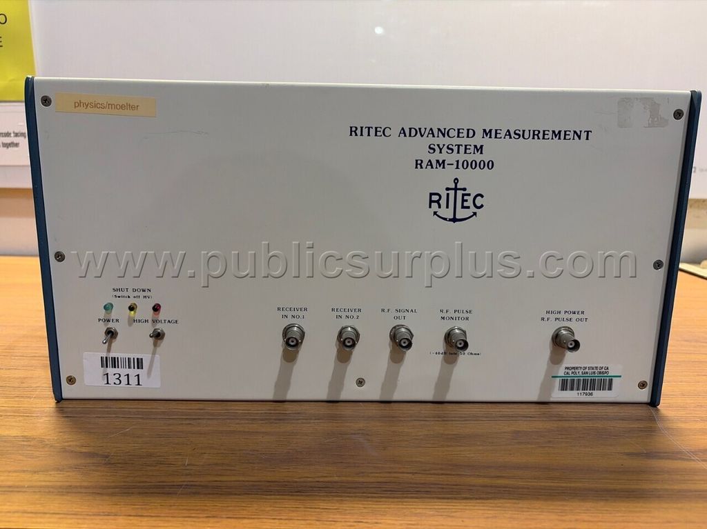 Ritec Advanced Measurement System Ram-10000 - photo 1