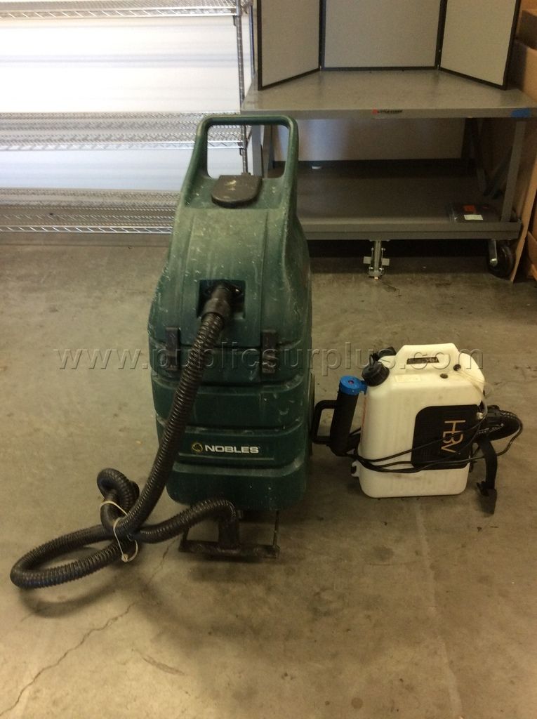 Used Tennant Typhoon Wet/Dry Vacuum and ABH Backpack Sprayer — photo 1