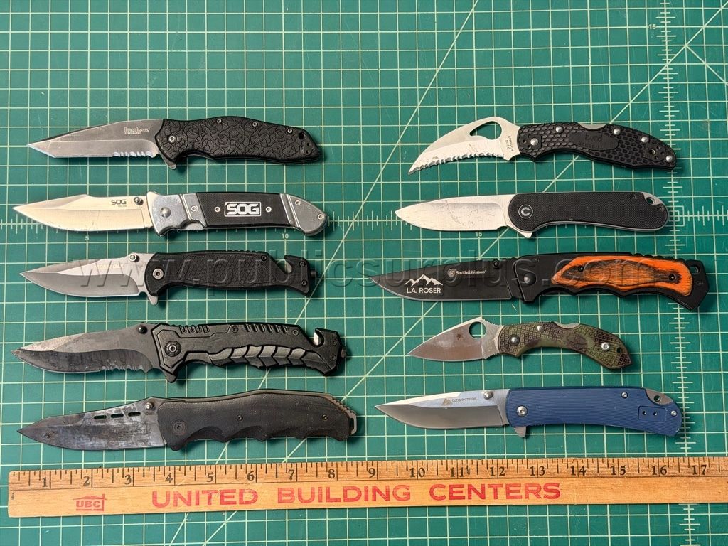 Assorted Knives - QTY 10 - Shipping $12.00 — photo 1
