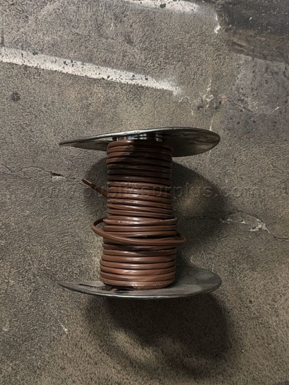 Small Partial Spool of Copper Wire - E — photo 1