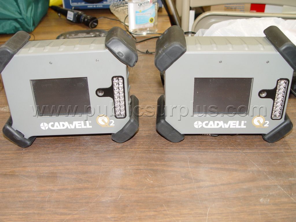 (2) Cadwell Q-Video Mobile2 Cameras - photo 1