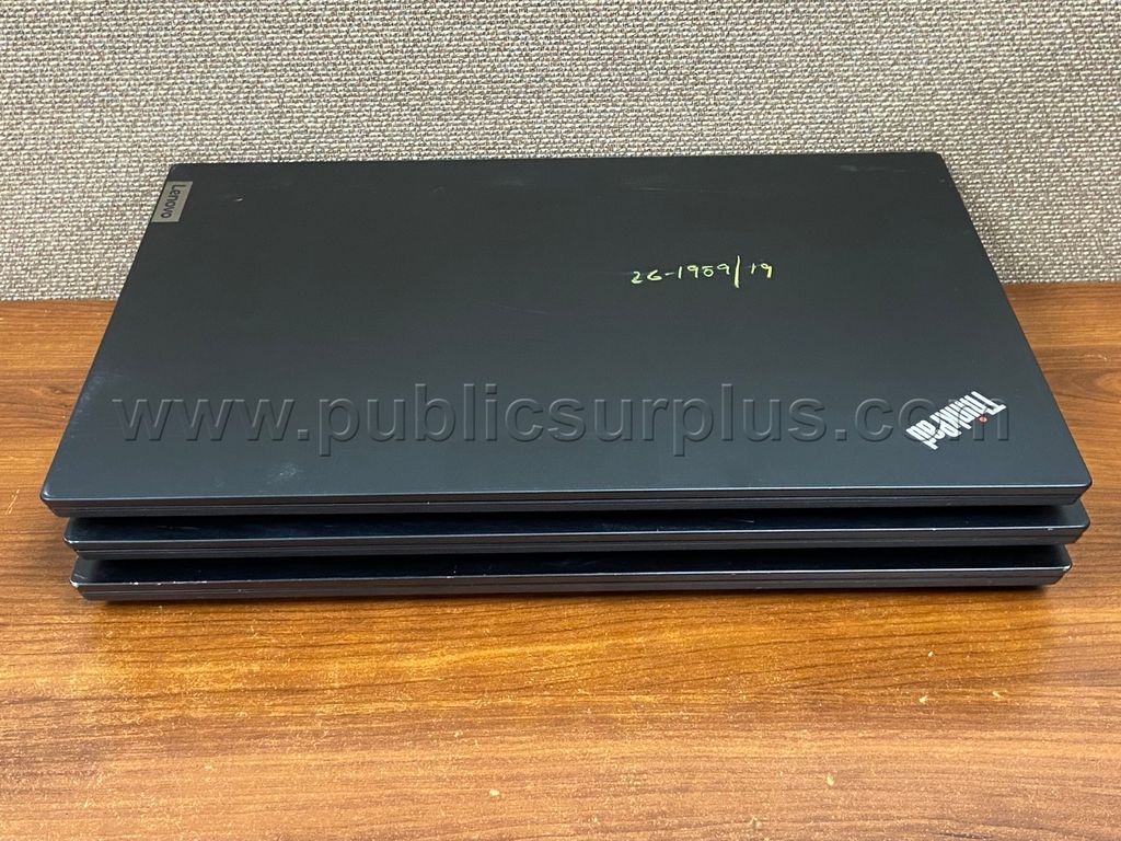3 Lenovo ThinkPad Laptops- Boots to BIOS- Shipping $40.00 /RA - photo 1