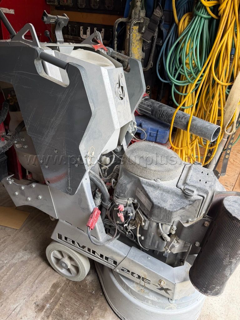 Propane Concrete Grinder and Vacuum — photo 1
