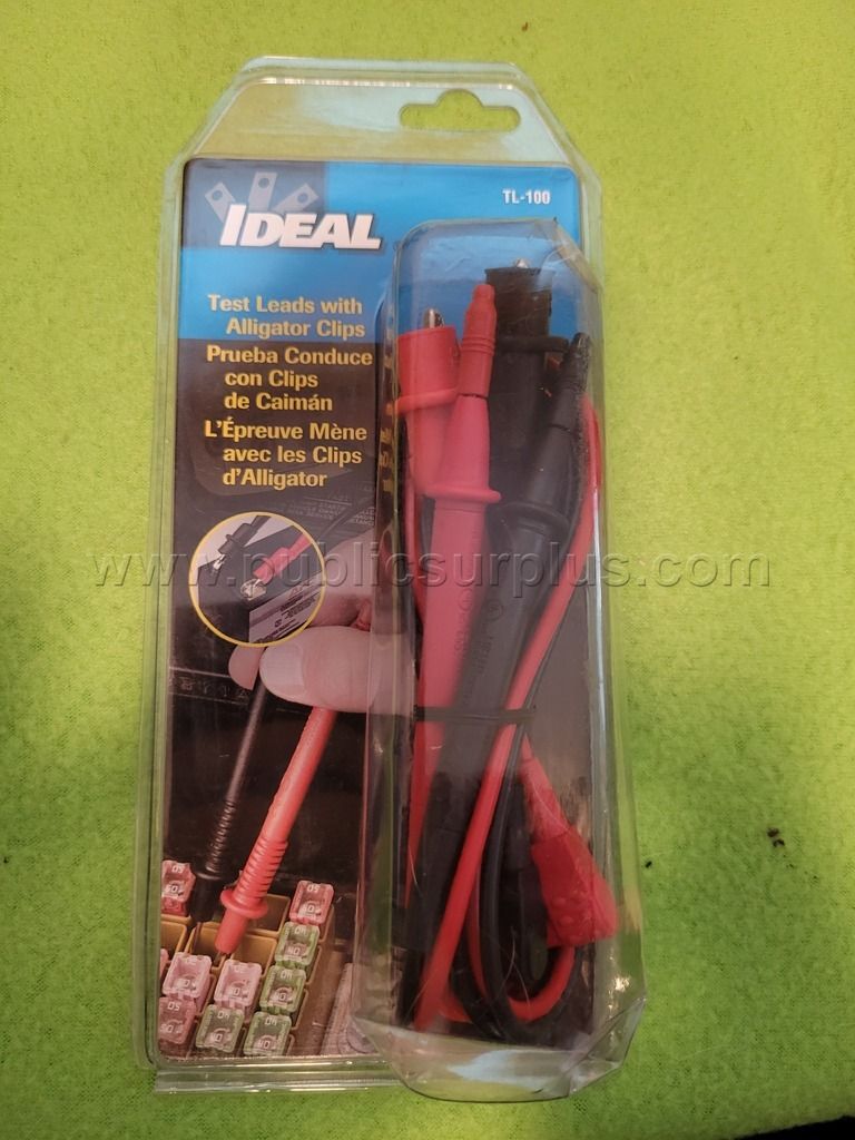 TEST LEADS, IDEAL QTY. 12 on this LOT — photo 1