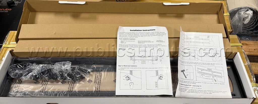 SEL- Lot of 10 Large TV tilt mount — photo 1