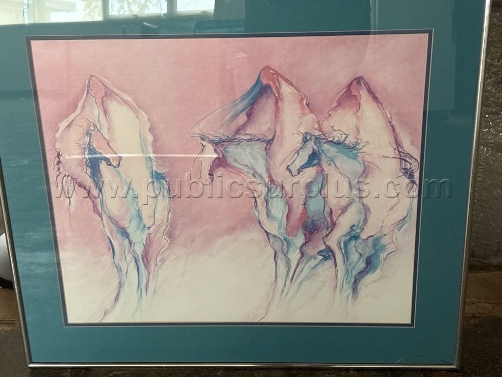 Bev Doolittle "Quiet Journey" - Framed Fine Art Lithograph — photo 1