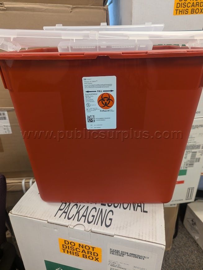 Covidien Sharps-A-Gator Container 31156550 LOT Q(2) β photo 1
