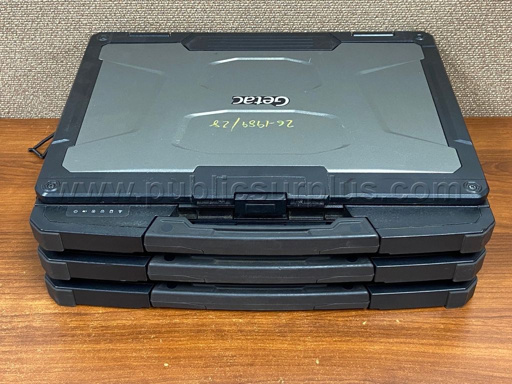 3 Getac Laptops- Untested - Shipping $40.00 /RA - photo 1