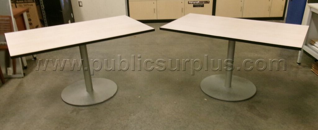 2 - Rectangle Pedestal Tables - photo 1