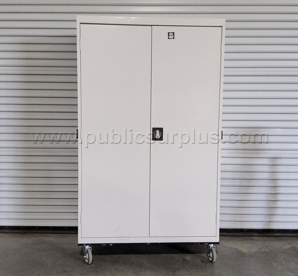 HEAVY DUTY MOBILE STORAGE CABINET - photo 1