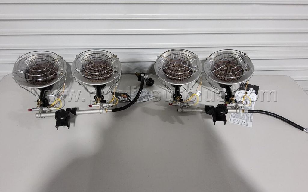 LOT OF 2 PROPANE INFRA-RED HEATERS - photo 1