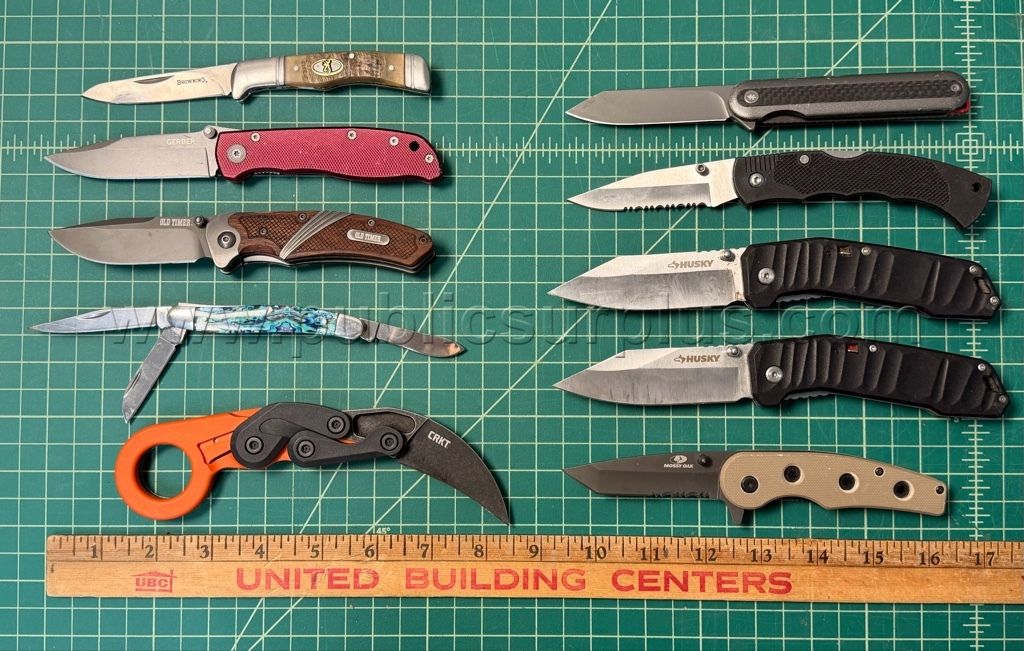 Assorted Knives - QTY 10 - Shipping $12.00 - photo 1