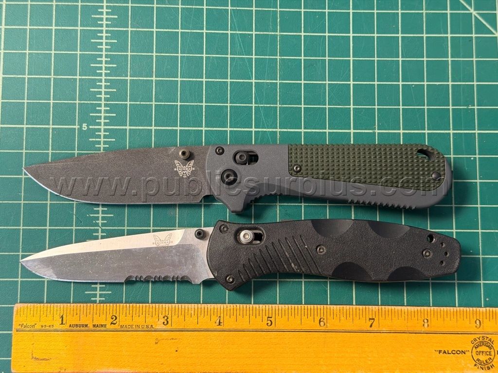 Benchmade Knives - QTY 2 - Shipping $12.00 - photo 1
