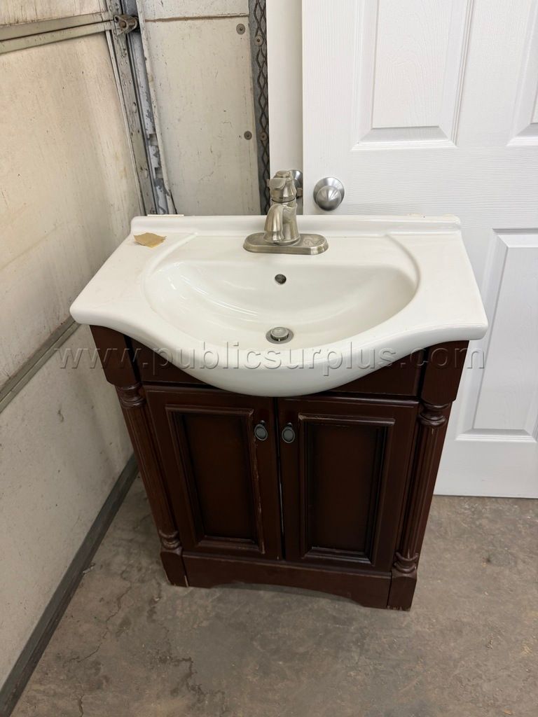 Surplus Bathroom Sink and Cabinet - photo 1