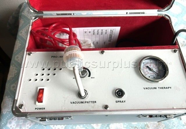 PORTABLE MICROERMABRASION MACHINE PRO-4301 VACUUM THERAPY W/ ACCESSORIES - photo 1