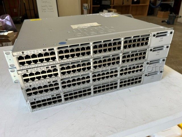 Cisco WS-C3850-48P-L Ethernet Switch LOT Q(4) - photo 1