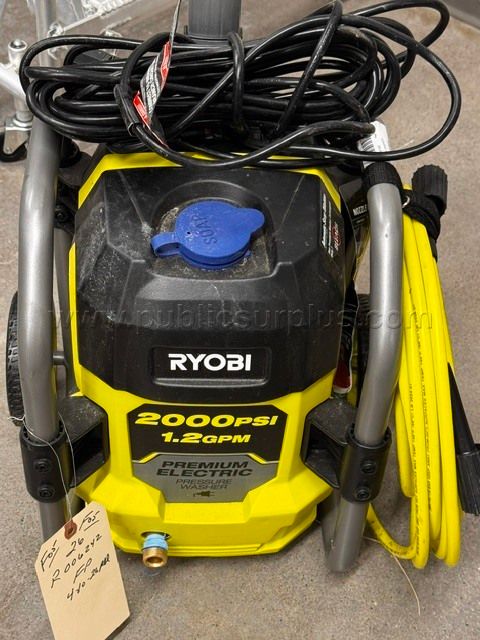 Ryobi electric power washer   PD464 - photo 1