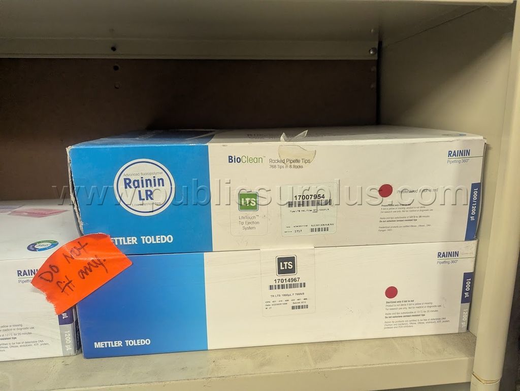 Rainin Tips Assorted LOT Q (3 Boxes) - photo 1