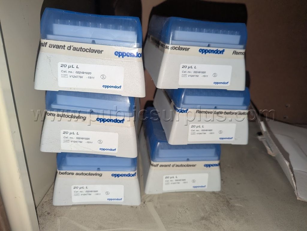 Eppendorf 20 ul pipette tips 22491920 LOT Q(6 racks) - photo 1