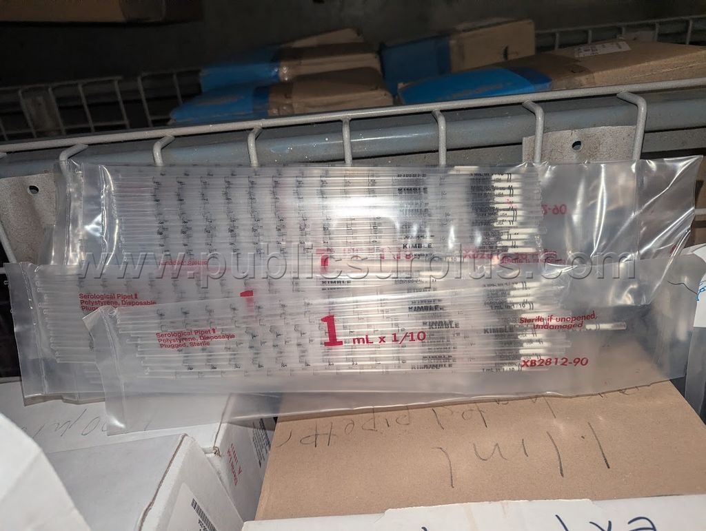 Kimble 1 ml Serological Pipettes LOT Q(11 packs of 25) - photo 1