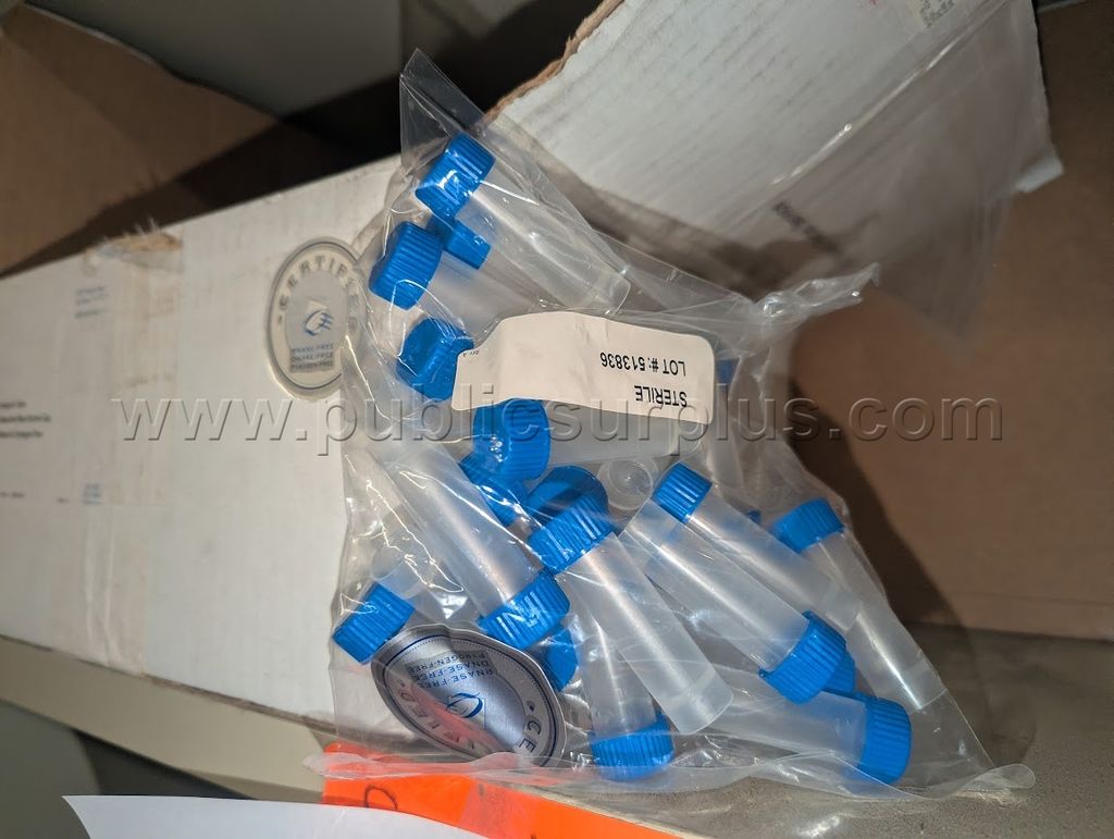 OPS 5ml Graduate Transport Tube 2067-GRDS LOT Q(Case of 1000) - photo 1
