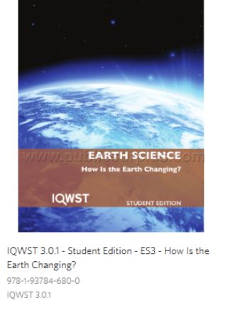 BRAND NEW IQWST Earth Science 3 - 428 copies - photo 1