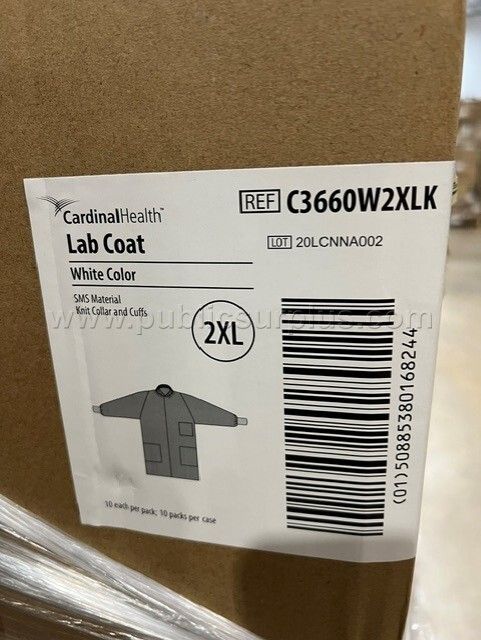2XL White Lab Coats - photo 1