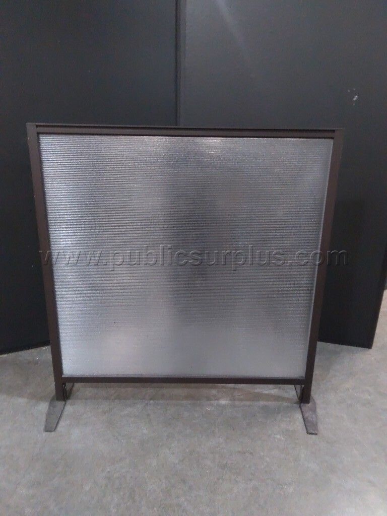 Portable glass room divider - photo 1
