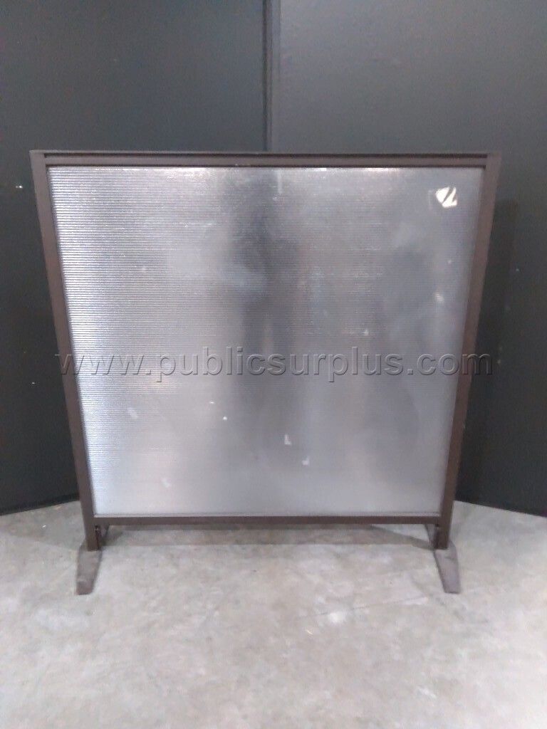 Portable glass room divider - photo 1