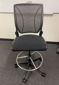 3 Bar Height Chairs with wheels - photo 1