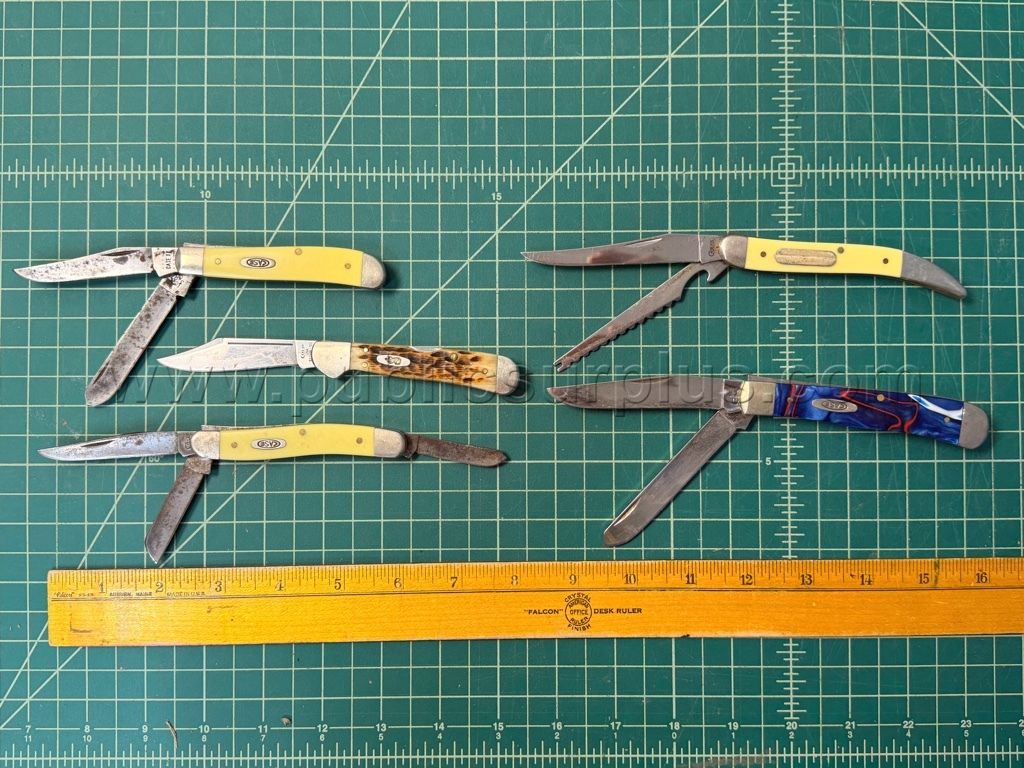 Case Knives - QTY 5 - Shipping $12.00 - photo 1