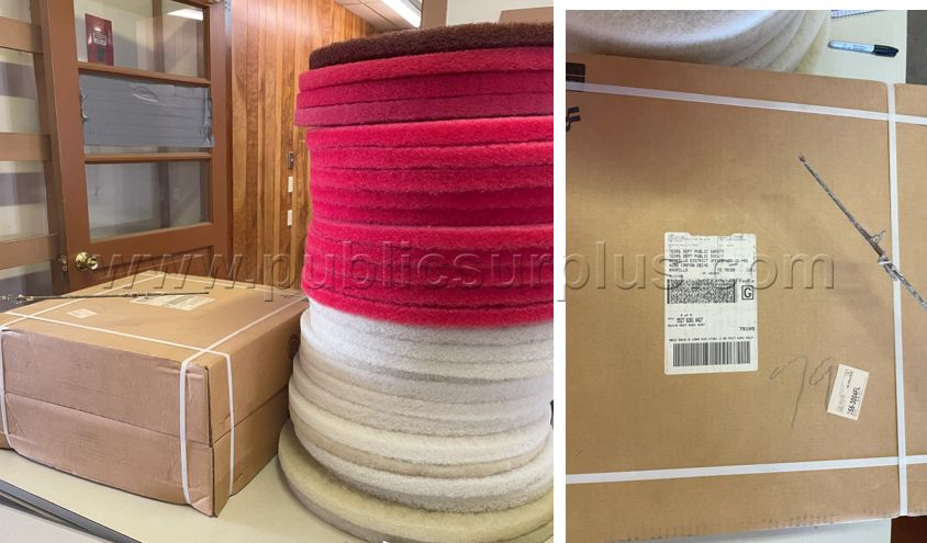 LOT 206  misc buffer pads x76 - photo 1