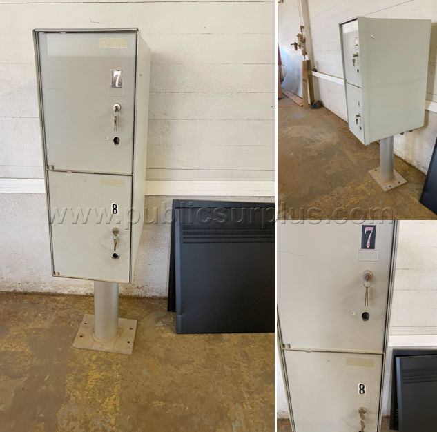 LOT 207  large locking mailbox - photo 1