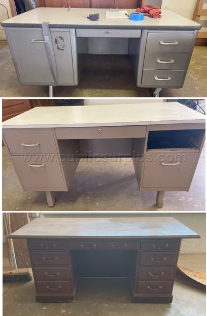 LOT 217  Misc Desk x3 - photo 1
