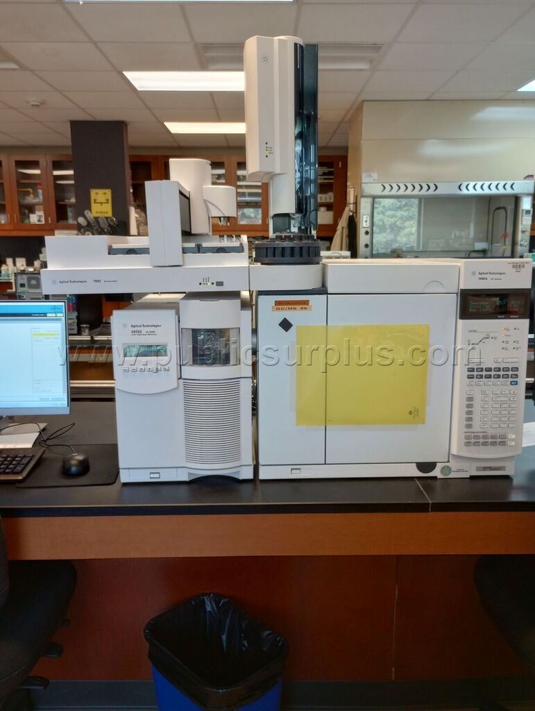 LOT 231 Agilent 6890n/ Agilent 7683 Autosmplr/ Agilent 7683B Tower/ Agilent 5975 - photo 1