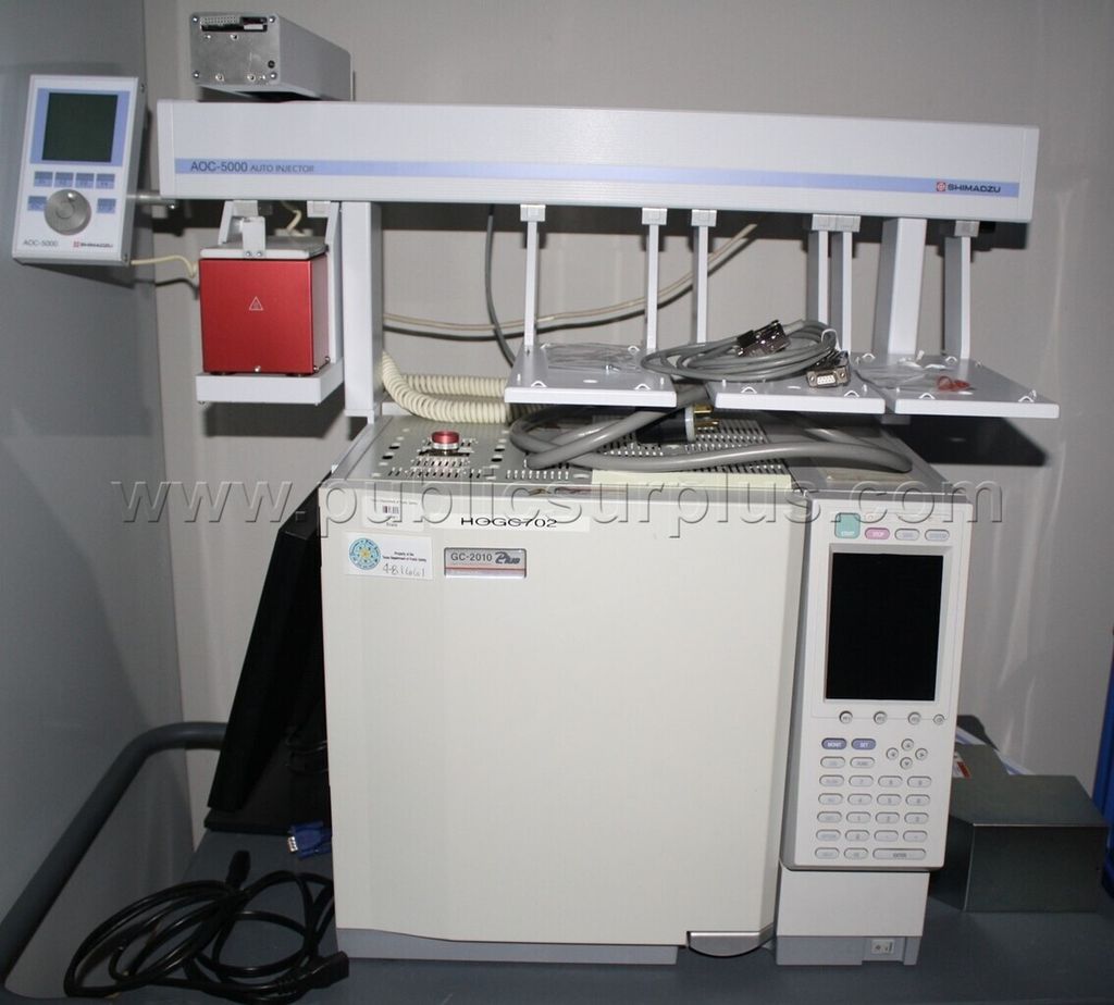 LOT 246 Shimadzu GC FID 2010 with AOC 5000 autosampler - photo 1