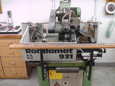 Weinig Rondamat 931 Profile Knife Grinder-Located at Spanbauer Campus