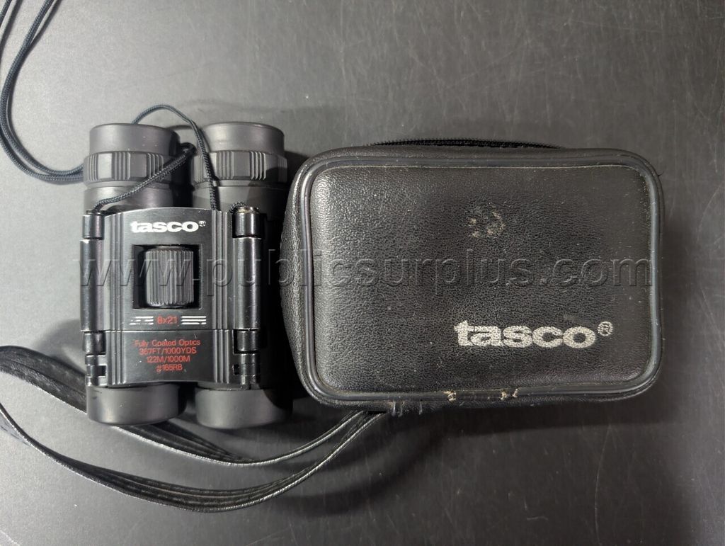 Tasco Binoculars 8x21 - Shipping $14.99 /RL - photo 1