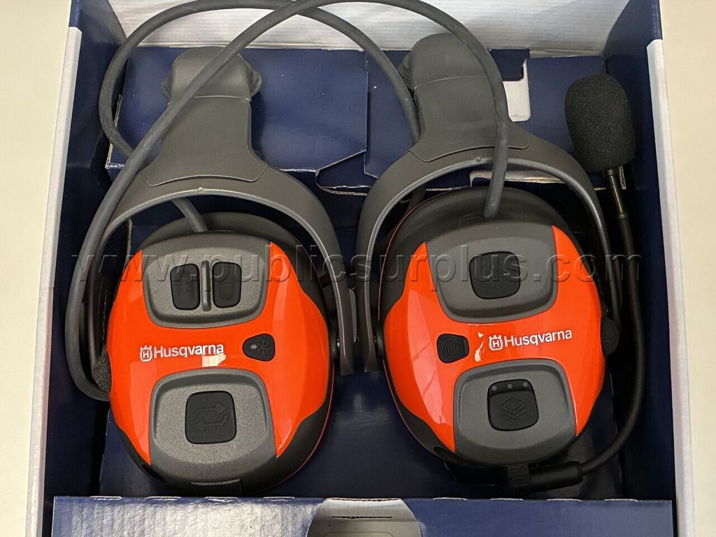 Utility Company Owned Surplus - Used Husqvarna X-COM Headphones - photo 1