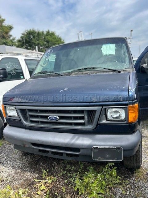 2006 FORD CARGO VAN W/ EAZY GLIDE RACK - DIESEL - photo 1