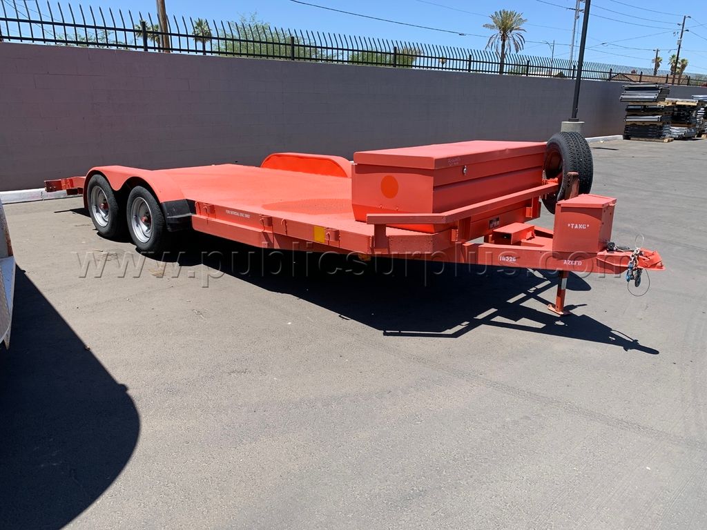 1993 P.J. Flatbed Trailer - GFD /KK - photo 1