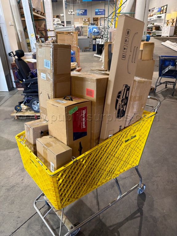 Cart of Misc. Auto Parts/Accessories Y - photo 1